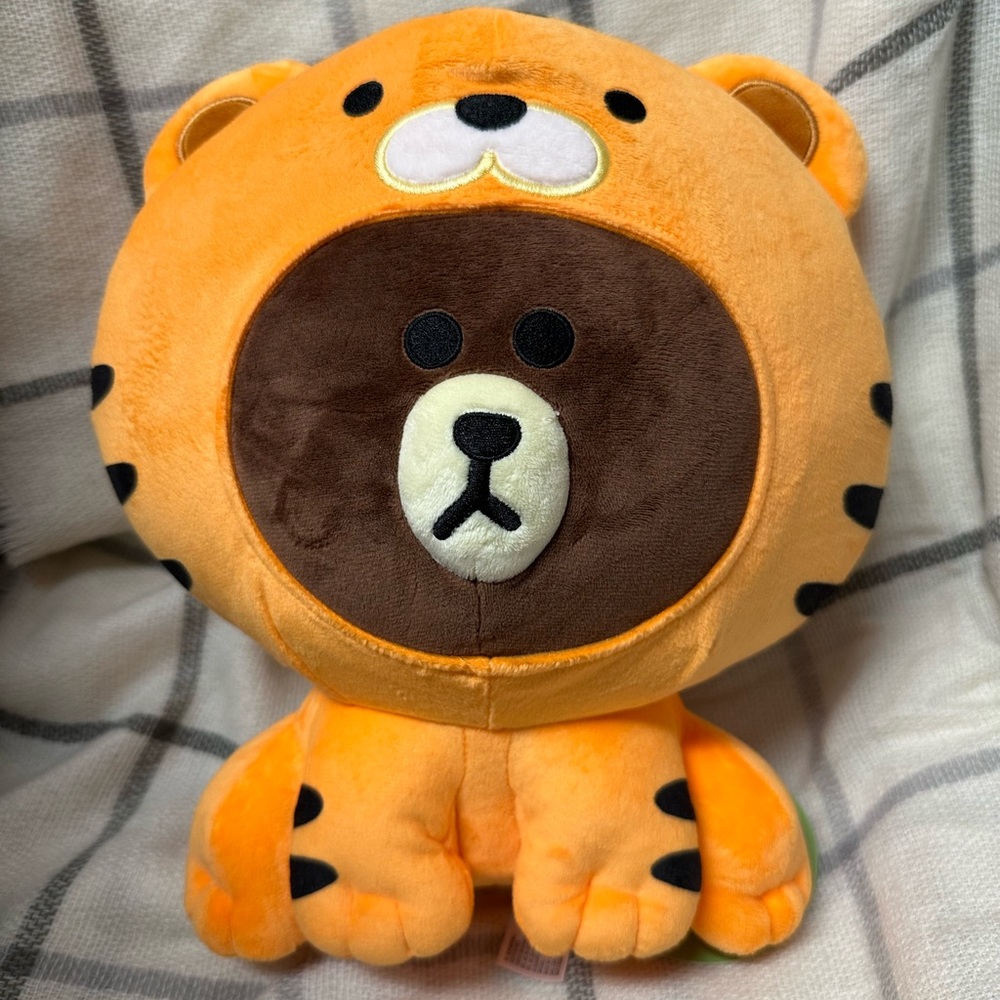 Line Friends Jungle Brown Giraffe Plush